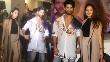Shahid Kapoor's Video Protecting His Wife Mira Rajput Kapoor During 'Shehzada' Screening Wins Hearts