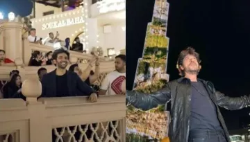 Kartik Aaryan Trolled For Launching 'Shehzada' Teaser On Burj Khalifa, 'Shah Rukh Banne Ki Koshish'