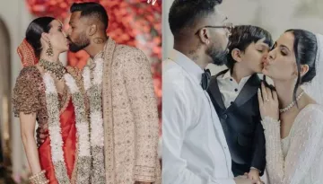 Natasa Stankovic Dons A Dainty Mangalsutra And Diamond Rings, Flaunts Son, Agastya's Name In Mehendi