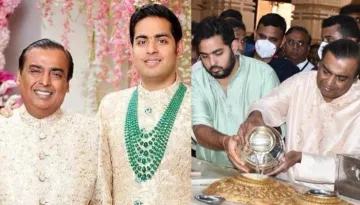 Mukesh Ambani Performs Mahashivratri Puja With Son, Akash At Somnath Temple, Donates Rs. 1.51 Crore