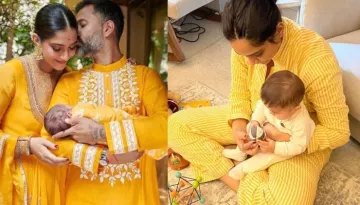 Sonam Kapoor Posts Cutesy Glimpses Of Her Son, Vayu Trying To Crawl As He Turns Six Months Old