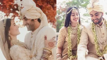 Couple Recreates Alia Bhatt-Ranbir Kapoor's Dreamy Wedding Photos: Pastel Ensembles To Cutesy Poses