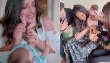 Bipasha Basu Gets Daughter's Hands And Feet Impressions Casted, Shares An Adorable Video