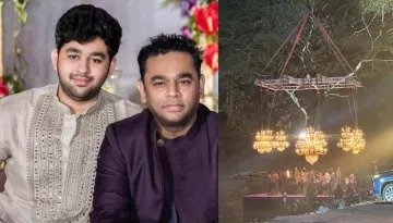 AR Rahman Pens 'Miraculous Escape' As Son, Ameen Narrowly Gets Away Of Chandelier Falling On Set