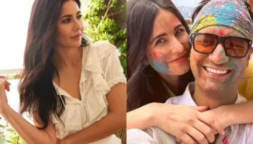 Katrina Kaif Plays 'Rangon Ki Holi' With Her Hubby, Vicky Kaushal, Shares Pictures With Family