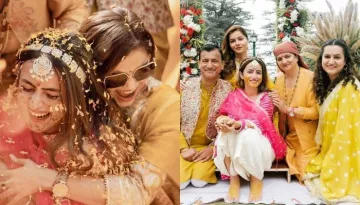 Rubina Dilaik Drops Pics From Sister, Jyotika's 'Haldi' In Shimla, Looks Radiant In A Yellow Suit