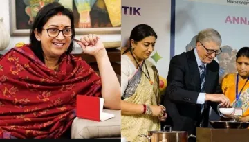 Smriti Irani Recalls Cooking 'Khichdi' With Bill Gates, Shares His 'Kya Kar Rahi Bahuriya' Picture