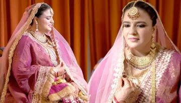 Plus-Size Bride Found Her Gorgeous 'Rani' Pink Wedding Lehenga On A Reality Show