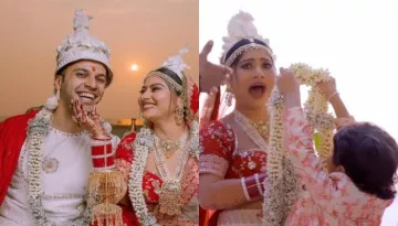 Krishna Mukherjee Shares An 'Oops' Moment During Wedding When A Child Tried To Put 'Varmala' On Her