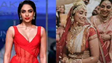 Sobhita Dhulipala Dons A Subtle Silk Saree At Sister's Telugu Wedding, Pairs It With Heavy Jewellery