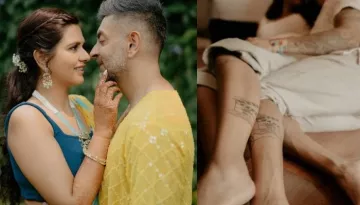 Dalljiet Kaur And Nikhil Patel Get Inked Matching Tattoos Dedicating To Their 'Take 2' At Marriage