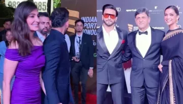 Indian Sports Honour Awards: Anushka Poses With Hubby, Virat, Ex-Ranveer Singh Twins With Deepika