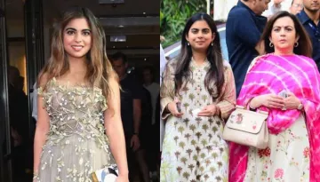 New Mom, Isha Ambani Styles Her Simple 'Salwar' Suit With YSL Heels Worth Rs 47K At An Awards Event