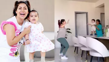 Debina Bonnerjee Aces Mom Duties As She Prepares A Dance For Daughter, Lianna On Her Favourite Song