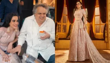 Uorfi Javed Stuns In Abu Jani Sandeep Khosla's Pastel Pink Lehenga, Netizens Troll Designer Duo