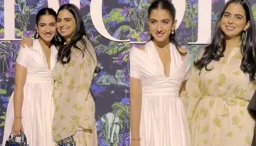 Isha Ambani Arrives In Style With Soon-To-Be 'Bhabhi', Radhika Merchant For Dior Show In India