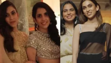 Shloka Mehta's Sister, Diya Mehta Donned Dior Bralette With Sheer Black Saree For The Dior Event