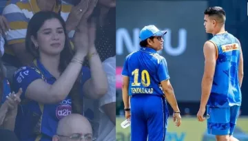Sara Tendulkar's Reaction While Cheering For Brother, Arjun's Debut Match In IPL 2023, Wins Hearts