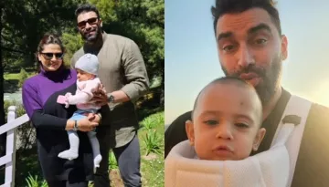 Nikitin Dheer Drops Glimpses Of Daughter, Devika's First Family Trip, She Enjoys With Dad In Carrier