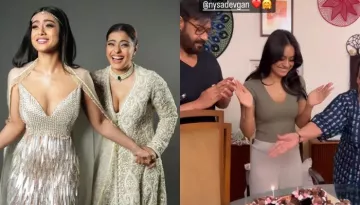 Kajol's Daughter, Nysa Cuts A Scrumptious Cake On 20th B'Day, Looks Excited As Family Cheers For Her