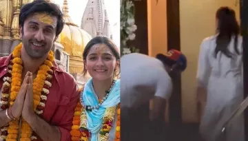 Ranbir Picks Wife, Alia's Sandals As They Visit Aditya Chopra's House A Day After His Mom's Demise