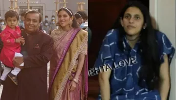 Preggers, Shloka Mehta Stuns In A Blue-Hued Cotton Poplin Mini Dress Worth Rs. 24K For An IPL Match