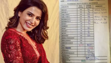 Samantha Ruth Prabhu's 10th-Grade Report Card Goes Viral, Teacher's 'Asset' Remark Grabs Attention