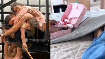 Mira Rajput Plays 'Doctor-Doctor' With Son, Zain, Daughter, Misha Gives Her A Tough Call In Chess