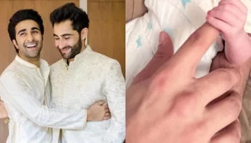 Aadar Jain Drops A Cutesy Pic With Newborn Nephew, Rana, He Calls It The 'Most Magical Week'