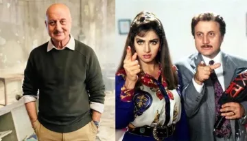 When Anupam Kher Posed As Sridevi's Sister For A Magazine's April Fool Cover, Left B-Town In Splits