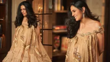 Preggers, Shloka Mehta Flaunts Baby Bump In An Off-Shoulder Organza Ruffled Dress For NMACC Day 3