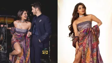 Priyanka Chopra's Vintage Look At Day 2 Of NMACC Crafted From A 65-Year-Old Banarasi Patola Saree