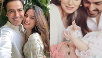 Ayaz Khan Reveals His Daughter, Dua's Face With Droolworthy Pictures, Her Grey Eyes Are Unmissable