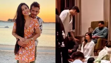 Injured, Shreyas Iyer Attends 'Iftaar' Party With Dhanashree Verma, Netizen Says 'Hope Chahal Is OK'