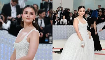 Alia Bhatt Turns Prabal Gurung's Muse For MET Gala Debut, Dons A Ball Gown Adorned With 100K Pearls