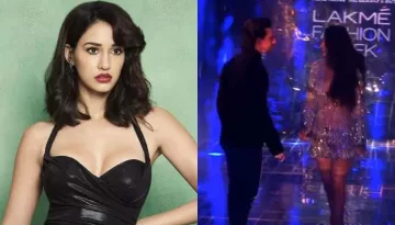 When Tiger Shroff Saved Disha Patani From Wardrobe Malfunction In A Sexy Thigh-Short Dress [Video]