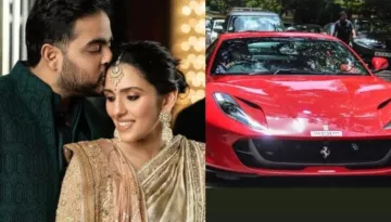 Akash Ambani Drives Rs. 7.50 Crores Red Ferrari SF90 Car On Mumbai Streets, Shows Off Love For Rides