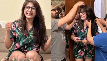 Samantha Ruth Prabhu Posts Photos From Midnight B'day Celebrations, Dons Satin PJ Set Worth Rs. 7500