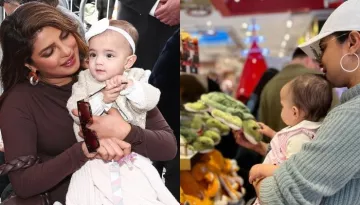 Priyanka Chopra Goes On Shopping With Daughter, Malti, Little One Looks Cute In Cherry-Printed Dress