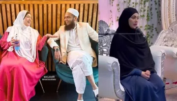 Sana Khan Goes On A Trip To UK With Hubby During 3rd-Trimester, Takes Part In Spiritual Activities