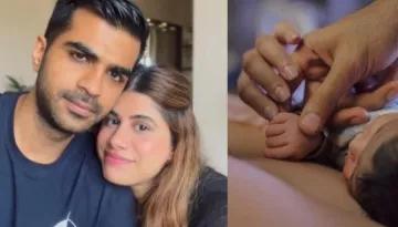 Malvika Sitlani's Ex-Husband, Akhil Aryan Posts First Picture Of Their Baby Girl, It Is Unmissable