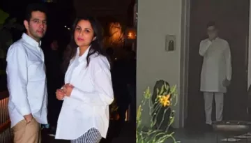 Raghav Chadha Is Papped In Ethnic Avatar, Giving Rise To Speculations Of A White-Themed Engagement