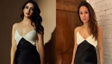 Navya Naveli Nanda Dons A Satin Slip Dress Worth Rs. 6.6K, Gives Strong Competition To Mira Rajput