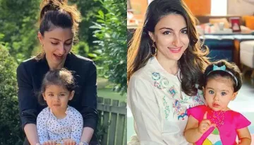Soha Ali Khan Drops Cutesy Picture Of Daughter, Inaaya, As She Baked Cupcakes For Her Parents