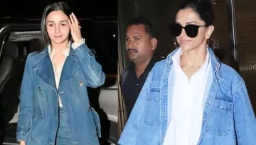 Alia Bhatt Gets Trolled For Copying Deepika Padukone's Airport Look As She Dons An All-Denim Attire