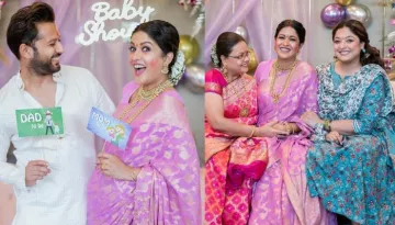 Inside Glimpses From Ishita Dutta's 'Godh Bharai', Sister, Tanushree Dutta Looks Unrecognisable