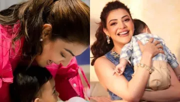 Kajal Aggarwal Drops An Unseen Picture From Son, Neil's 1st B'Day, Plays With Him Inside A Ball Pool