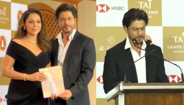 Shah Rukh Khan Gets Confused About Gauri Khan's Age During Book Launch Event, Gets Corrected By Her