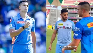 Arjun Tendulkar Is Bitten By Dog Ahead Of MI Match In Lucknow, Gets Massively Trolled By Netizens