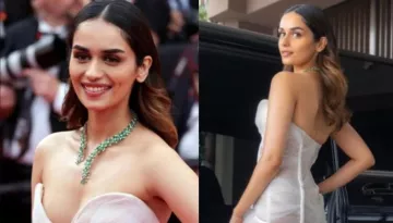 Manushi Chhillar's White Gown For Cannes 2023 With 100 Silk Layers Took 800 Manual Hours To Prepare